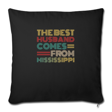 Geschenk für Ehemann Kissenbezug - Der beste Ehemann kommt aus Mississippi