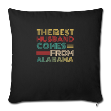 Geschenk für Ehemann Kissenbezug - Der beste Ehemann kommt aus Alabama