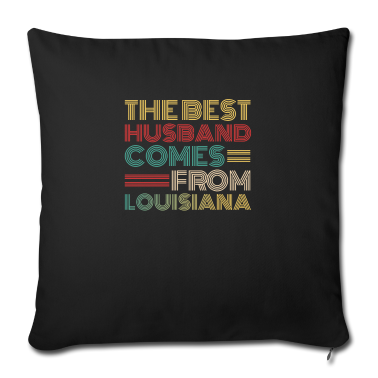 Geschenk für Ehemann Kissenbezug - Der beste Ehemann kommt aus Louisiana