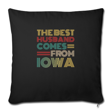 Geschenk für Ehemann Kissenbezug - Der beste Ehemann kommt aus Iowa