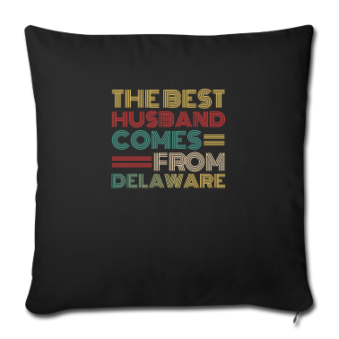 Geschenk für Ehemann Kissenbezug - Der beste Ehemann kommt aus Delaware
