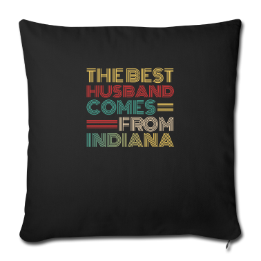 Geschenk für Ehemann Kissenbezug - Der beste Ehemann kommt aus Indiana