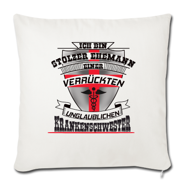 Geschenk für Ehemann Kissenbezug - Ich bin Stolzer Ehemann Krankenschwester