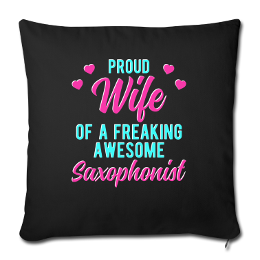 Geschenk für Ehemann Kissenbezug - Lustiger Saxophonspieler Ehemann Geschenk für