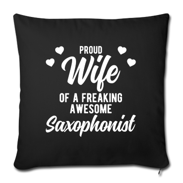 Geschenk für Ehemann Kissenbezug - Lustiger Saxophonspieler Ehemann Geschenk für