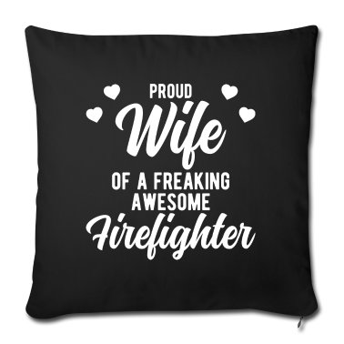 Geschenk für Ehemann Kissenbezug - Lustiges Feuerwehr-Ehemann-Geschenk für