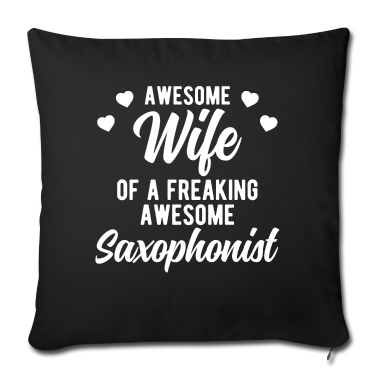 Geschenk für Ehemann Kissenbezug - Lustiger Saxophonspieler Ehemann Geschenk für