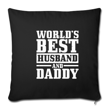 Geschenk für Ehemann Kissenbezug - Weltbester Ehemann und Papa Geschenk