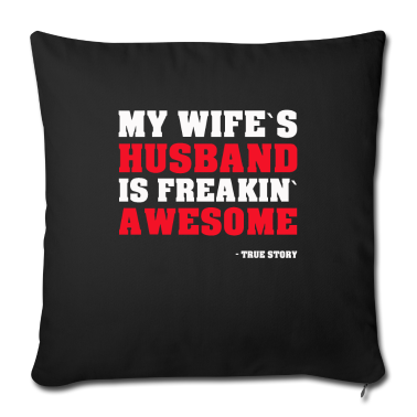 Geschenk für Ehemann Kissenbezug - LUSTIGES COOLES EHEMANN FREAKIN AWESOME HUSBAND