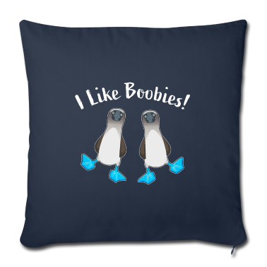 Geschenk für Ehemann Kissenbezug - Ich mag Tölpel | Lustiges Sprengvogelgeschenk für Ehemann