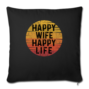 Geschenk für Ehemann Kissenbezug - Geschenk Für Gute Ehemänner Vintage Happy Life Hap