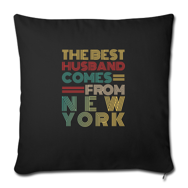 Geschenk für Ehemann Kissenbezug - Der beste Ehemann kommt aus New York