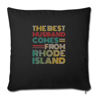 Geschenk für Ehemann Kissenbezug - Der beste Ehemann kommt aus Rhode Island