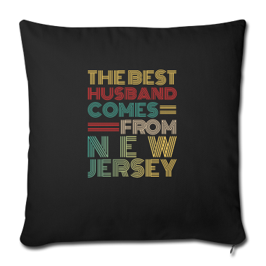 Geschenk für Ehemann Kissenbezug - Der beste Ehemann kommt aus New Jersey