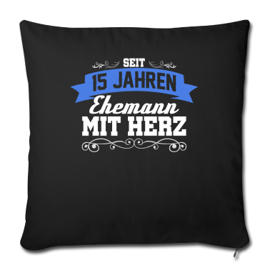 Geschenk für Ehemann Kissenbezug - Ehemann Ehefrau Kristallhochzeit Geschenk