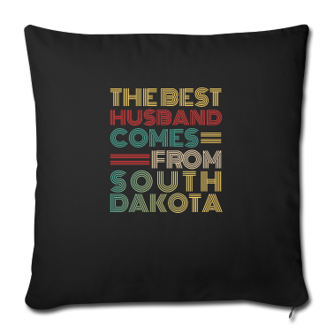 Geschenk für Ehemann Kissenbezug - Der beste Ehemann kommt aus South Dakota