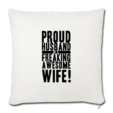 Geschenk für Ehemann Kissenbezug - STOLZER EHEMANN! DESIGN FÜR LIEBENDE MÄNNER
