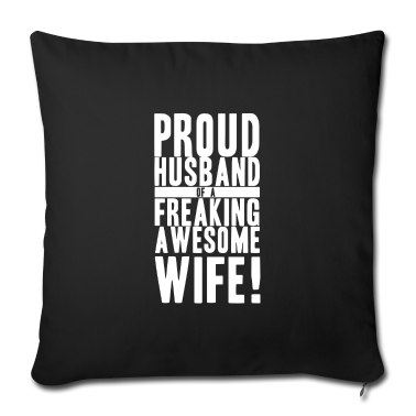 Geschenk für Ehemann Kissenbezug - STOLZER EHEMANN! DESIGN FÜR LIEBENDE MÄNNER