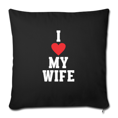 Geschenk für Ehemann Kissenbezug - Liebe Meine Frau Ehemann Vater Männer