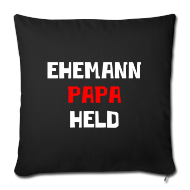 Geschenk für Ehemann Kissenbezug - Ehemann Papa Held