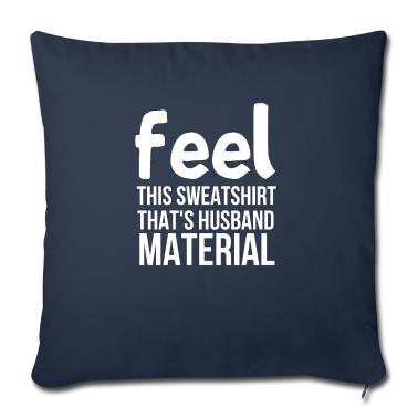 Geschenk für Ehemann Kissenbezug - Fühlen Sie dieses T-Shirt, das Ehemann-Material ist