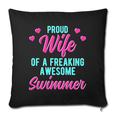 Geschenk für Ehemann Kissenbezug - Lustiger schwimmender Ehemann Phrase Geschenk für