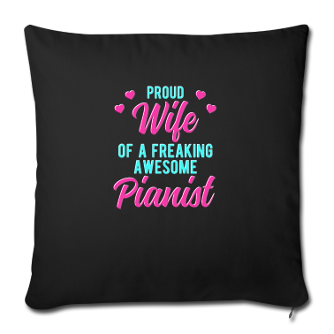 Geschenk für Ehemann Kissenbezug - Lustiger Pianist Ehemann Phrase Geschenk für
