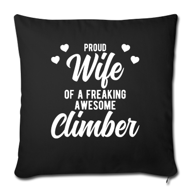 Geschenk für Ehemann Kissenbezug - Lustiges kletterndes Ehemann Phrase Geschenk für