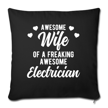 Geschenk für Ehemann Kissenbezug - Lustige Lineman Ehemann Phrase Geschenk für