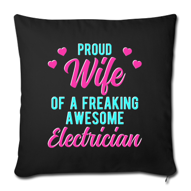 Geschenk für Ehemann Kissenbezug - Lustige Lineman Ehemann Phrase Geschenk für