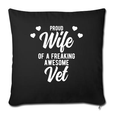 Geschenk für Ehemann Kissenbezug - Lustige Tierärztin Ehemann Phrase Geschenk für