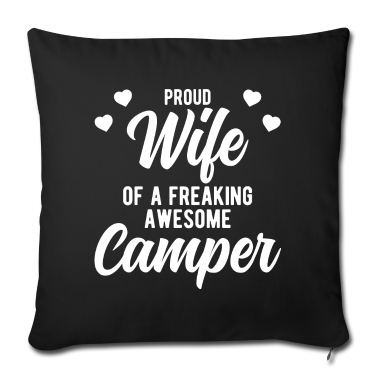 Geschenk für Ehemann Kissenbezug - Lustige Camping Ehemann Phrase Geschenk für