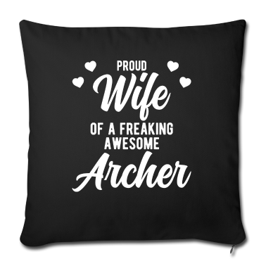 Geschenk für Ehemann Kissenbezug - Lustige Bogenschießen Ehemann Phrase Geschenk für