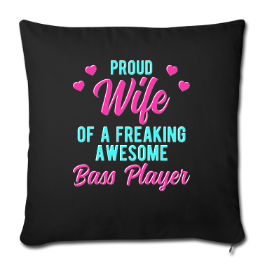 Geschenk für Ehemann Kissenbezug - Lustiger Bassist Ehemann Phrase Geschenk für
