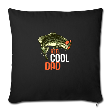 Geschenk für Ehemann Kissenbezug - Lustiger Angler Spruch für Papa und Ehemann