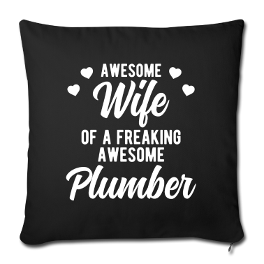 Geschenk für Ehemann Kissenbezug - Lustige Plumbing Ehemann Phrase Geschenk für