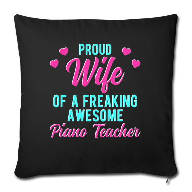 Geschenk für Ehemann Kissenbezug - Lustiger Pianist Ehemann Phrase Geschenk für