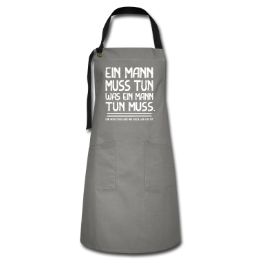 Geschenk für Ehemann Schürze - Lustiger Spruch für Ehemänner Partner