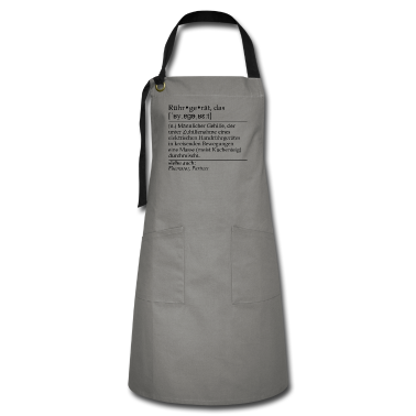 Geschenk für Ehemann Schürze - Rührgerät Definition für Ehemänner und Bäcker