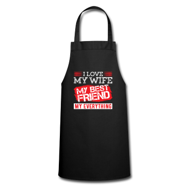 Geschenk für Ehemann Schürze - Lustiges T-Stück für Ehemann