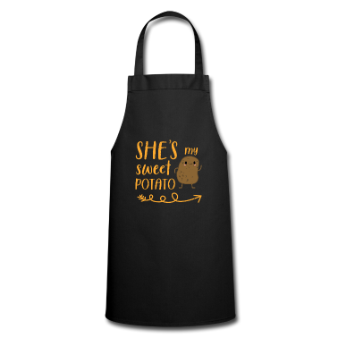 Geschenk für Ehemann Schürze - Pärchenshirt mit Süßkartoffel für Ehemann