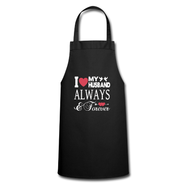 Geschenk für Ehemann Schürze - ICH LIEBE MEINEN EHEMANN FÜR IMMER!