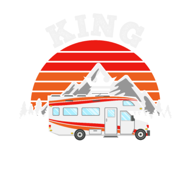 Motiv Retro-König des RV-Geschenk für Ehemann