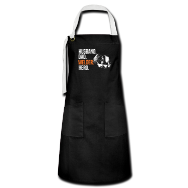 Geschenk für Ehemann Schürze - Schweißer Design für deinen Ehemann