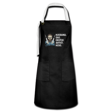 Geschenk für Ehemann Schürze - Beinbruch Design für deinen Ehemann mit einem
