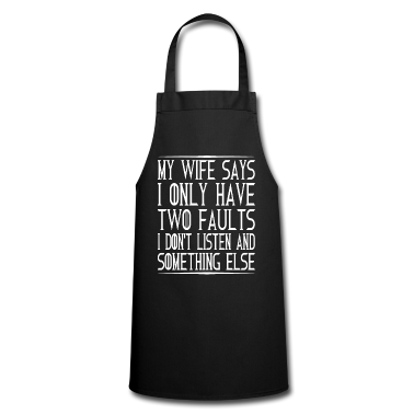Geschenk für Ehemann Schürze - Cooler Ehefrauen Witz Geschenk für Ehemänner