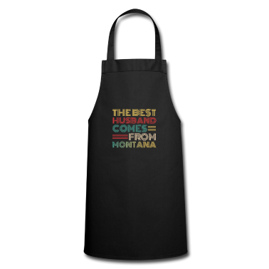 Geschenk für Ehemann Schürze - Der beste Ehemann kommt aus Montana