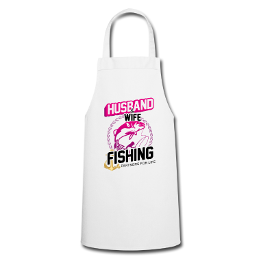 Geschenk für Ehemann Schürze - Ehemann Ehefrau Fischereipartner für das Leben