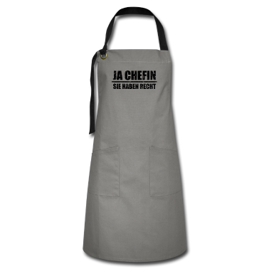 Geschenk für Ehemann Schürze - Ja Chefin Sie haben Recht Geschenk für Ehemann