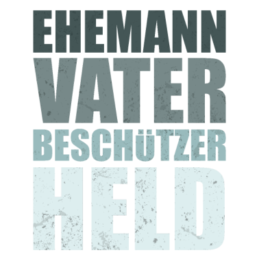 Motiv Vatertag Ehemann Held Tshirt